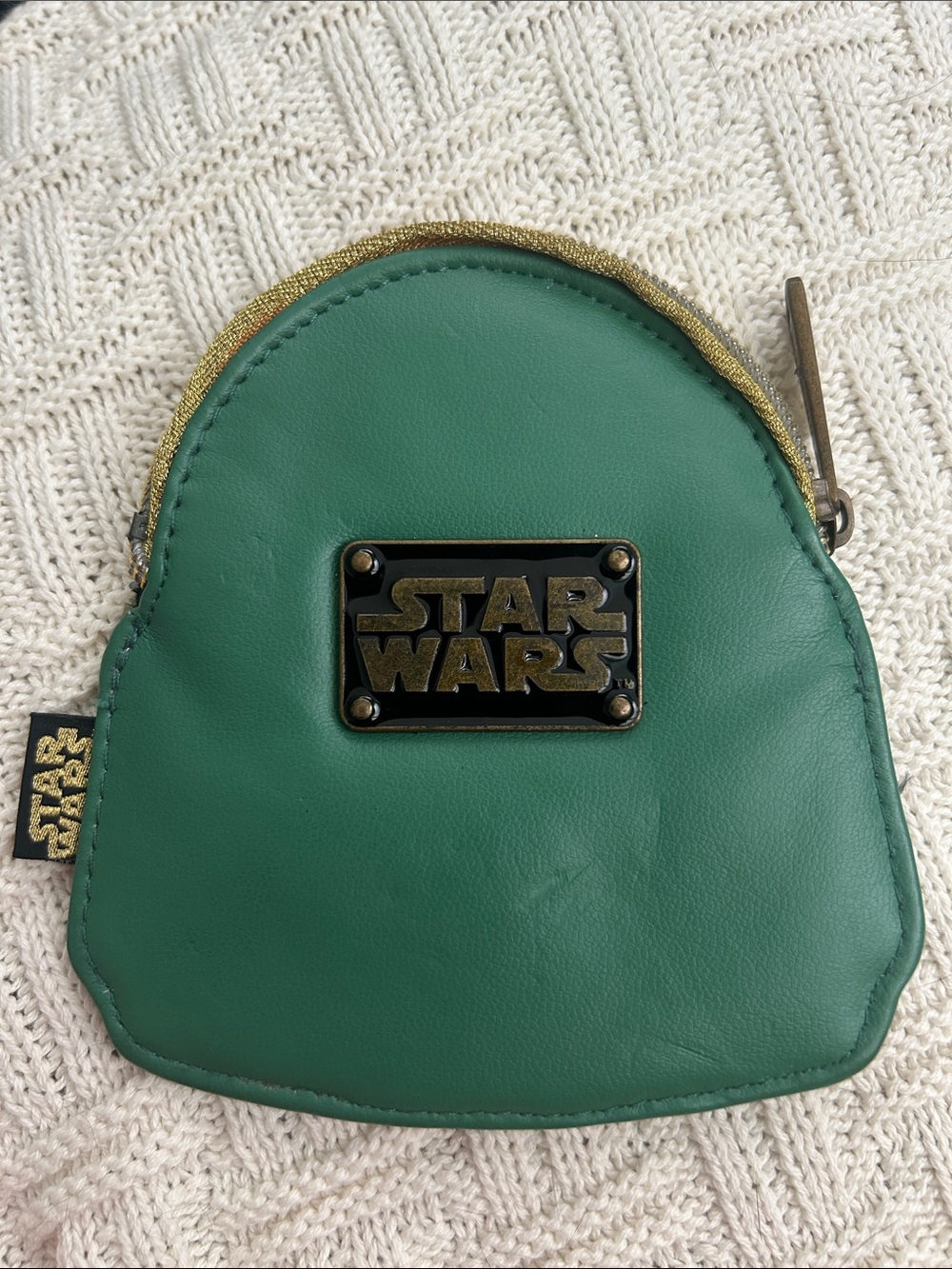 Star Wars Boba Fett Green, Red & Black Small Toiletry Coin Pouch - Picture 3 of 4